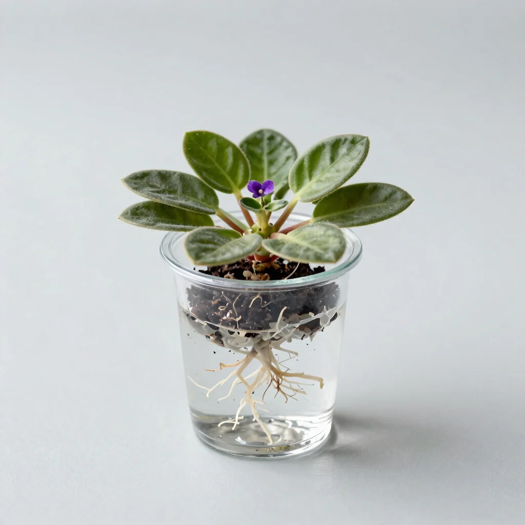 Violeta Africana In Vitro